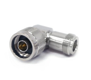 N Male To N Female Right Angle Adapter, DC To 6GHz